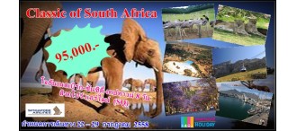 คลาสสิคทัวร์แอฟริกา 8 วัน Classic of South Africa 8 days 0