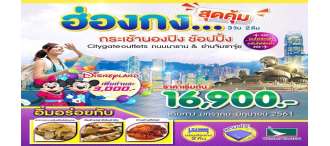 ฮ่องกง...สุดคุ้ม กระเช้านองปิง – ไหว้พระใหญ่เทียนถาน – ช้อปปิ้ง 0