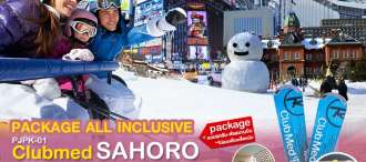 PJP-01 PACKAGE HOKKAIDO CLUBMED SAHORO  CITY TOUR SAPPORO 4D3N